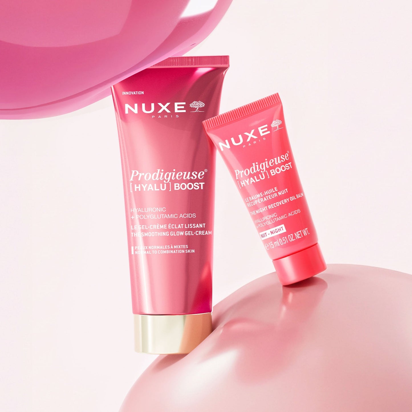 Offre découverte Gel Crème + Mini baume huile nuit EN