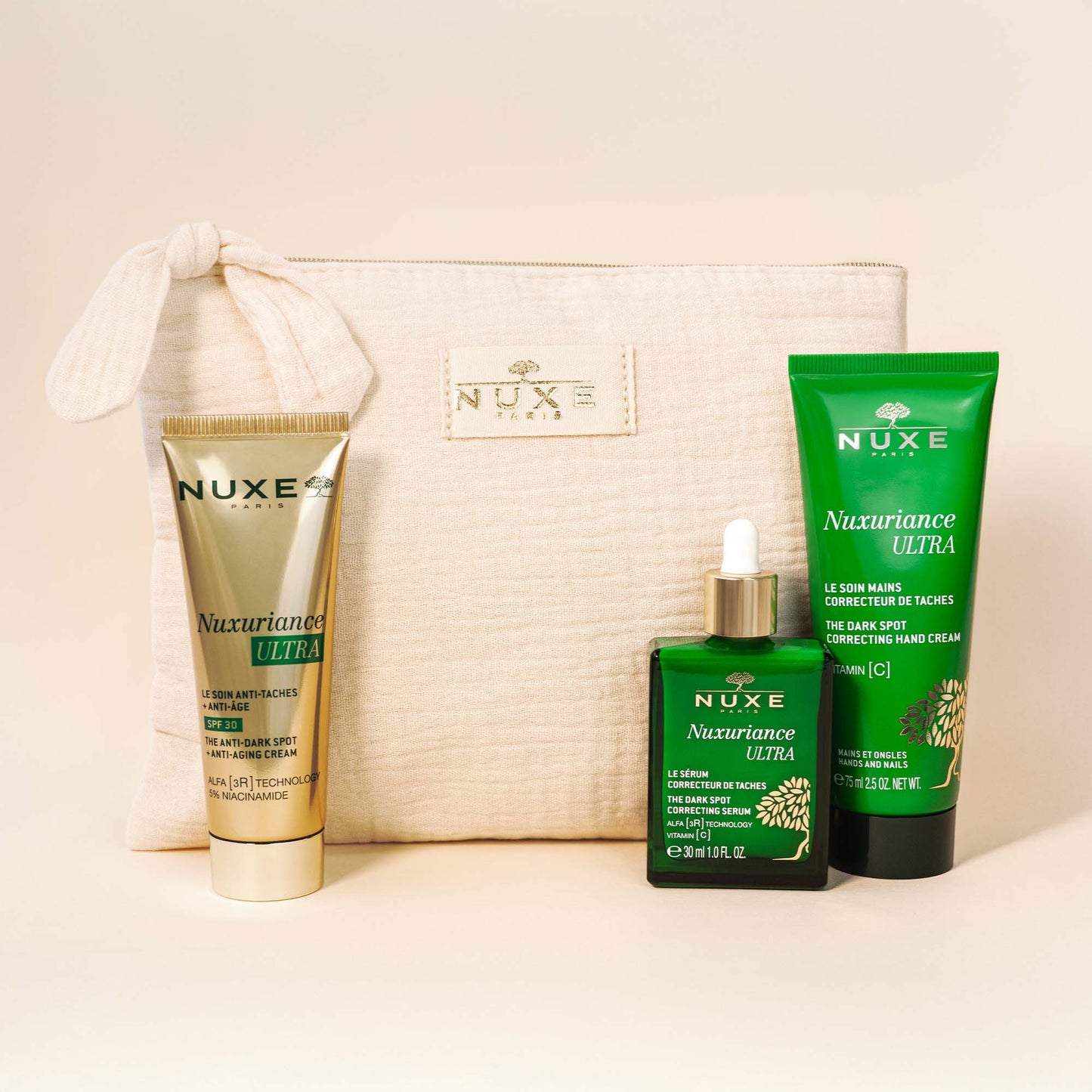Trio Anti-Taches & Anti-Âge Visage & Mains